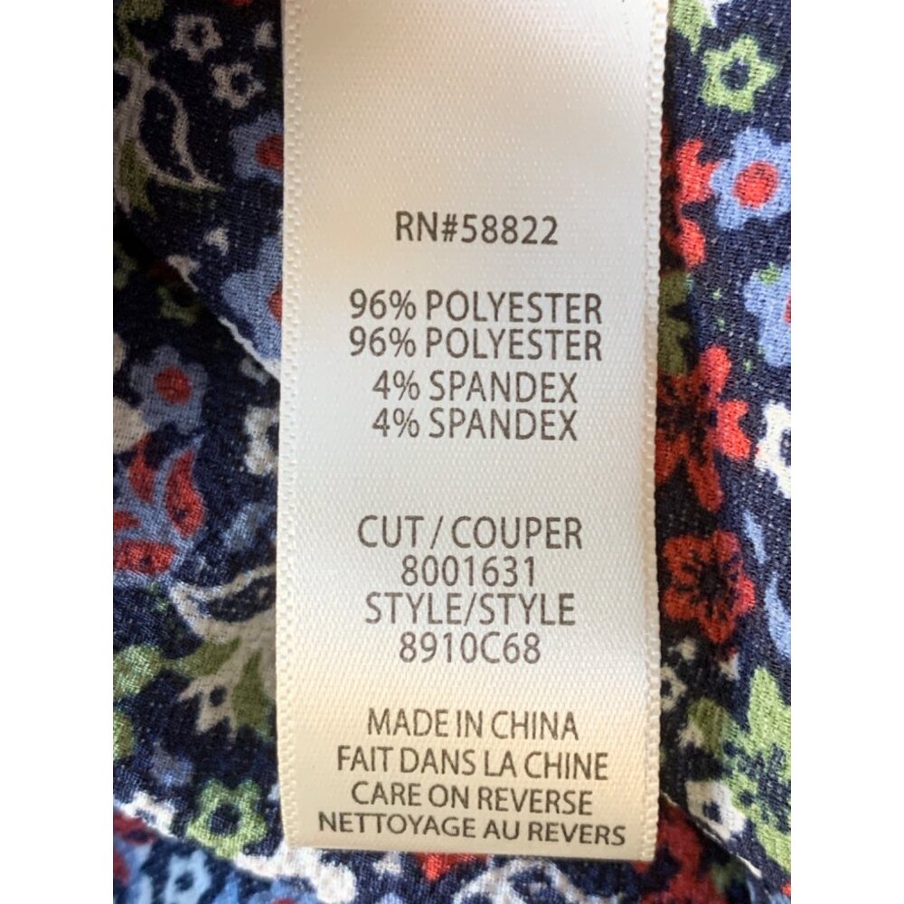 Max Studio Womens Floral Smock Granny Maxi Dress Size M Ditsy 8048 NWT Tiered - Picture 11 of 13